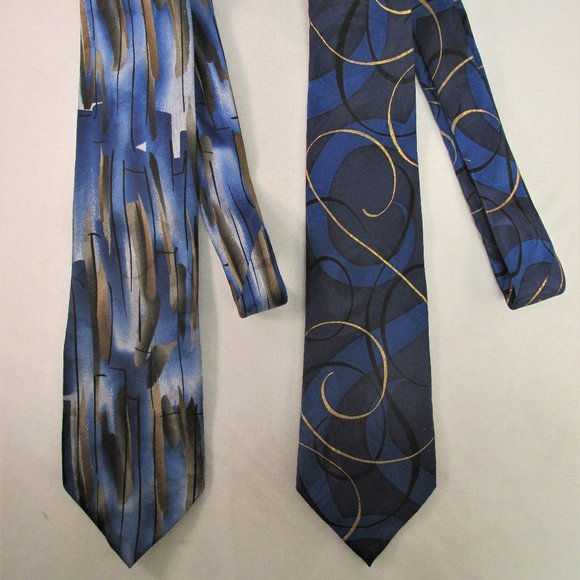 new men/'s J GARCIA necktie GEOMETRIC green COLLECTORS EDITION poly EMERALD CITY